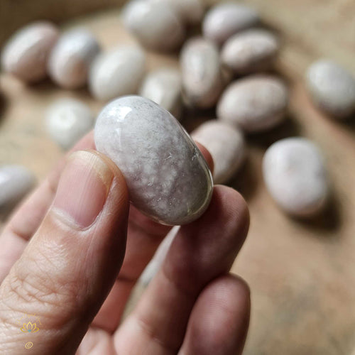Pink Amethyst Tumbled Stones