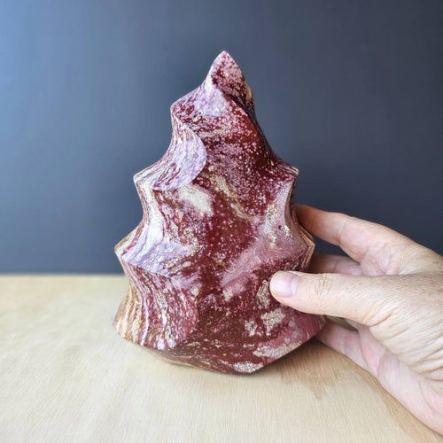 Pink Ocean Jasper Flame | Celestial Bloom 2.6kg