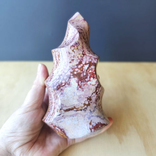 Pink Ocean Jasper Flame | Flame Of Renewal 947gms