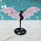 Pink Opal Dragon | On Stand 262gms