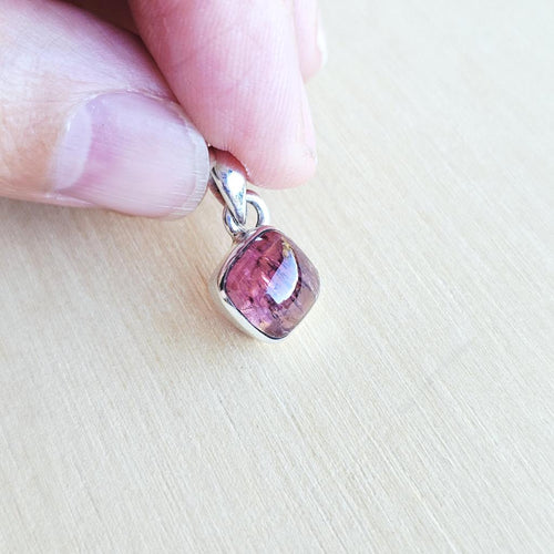 Pink Tourmaline Pendant | Harmonise Me