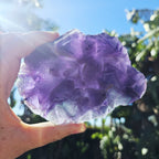 Polychromatic Blue Octahedral Fluorite | 435gms