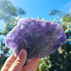 Polychromatic Blue Octahedral Fluorite | 886gms