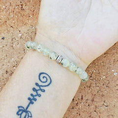 Prehnite Bracelet | Heart Alignment