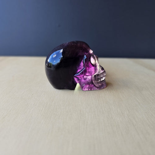 Purple Fluorite Skull | The Violet Oracle