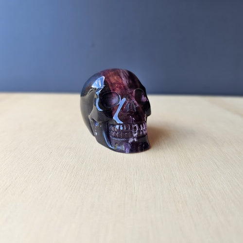 Purple Fluorite Skull | The Violet Oracle