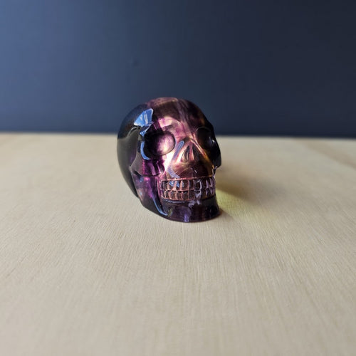 Purple Fluorite Skull | The Violet Oracle