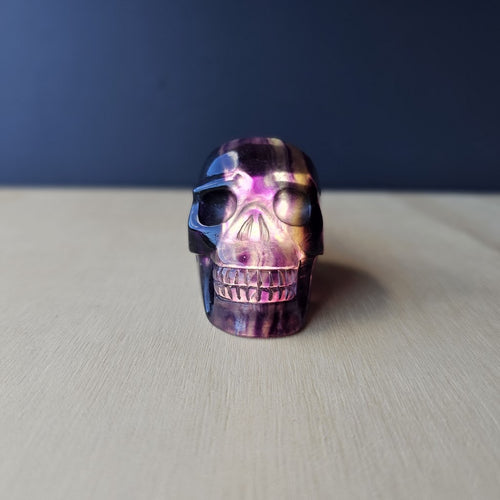 Purple Fluorite Skull | The Violet Oracle