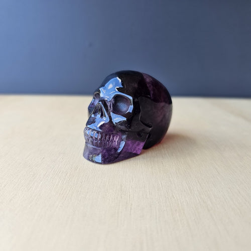 Purple Fluorite Skull | The Violet Oracle
