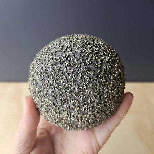 Pyrite Concretion Ball on Shale Matrix | Specimen 813gms