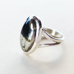 Pyrite & Magnetite Ring | Bold Statement