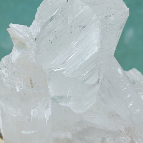 Qinglong Mine Fluorescent Selenite | Crystal Architecture