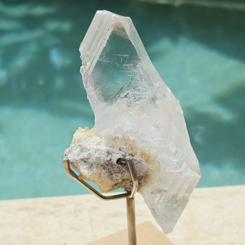 Qinglong Mine Fluorescent Selenite | Hidden Gold