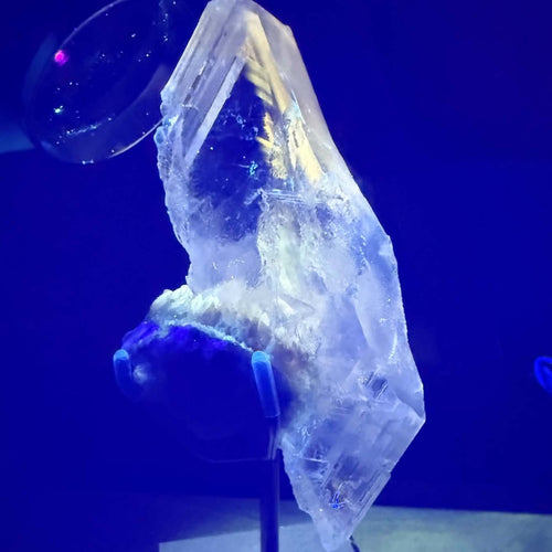 Qinglong Mine Fluorescent Selenite | Hidden Gold