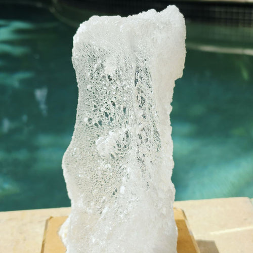 Qinglong Mine Fluorescent Selenite | Looking Glass