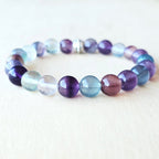 Rainbow Fluorite Bracelet | Rainbow Clarity