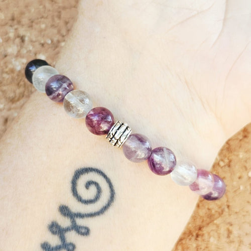 Rainbow Fluorite Bracelet | Rainbow Clarity