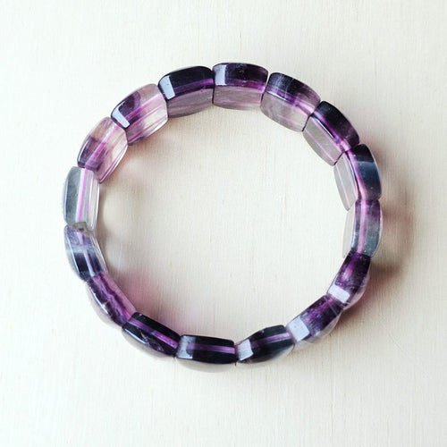 Rainbow Fluorite Bracelet | Velvet Current