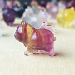Rainbow Fluorite Cats | Rainbow Mystics