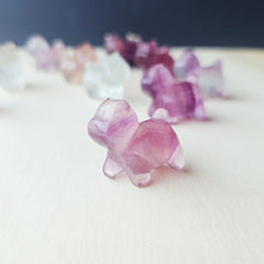 Rainbow Fluorite Cats | Rainbow Mystics
