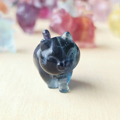Rainbow Fluorite Cats | Rainbow Mystics
