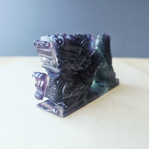 Rainbow Fluorite Dragon | 267gms
