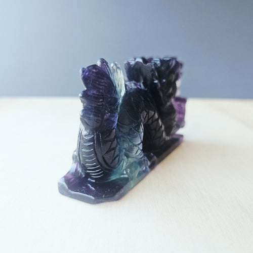 Rainbow Fluorite Dragon | 267gms