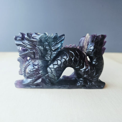 Rainbow Fluorite Dragon | 271gms