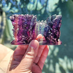 Rainbow Fluorite Dragon | 294gms