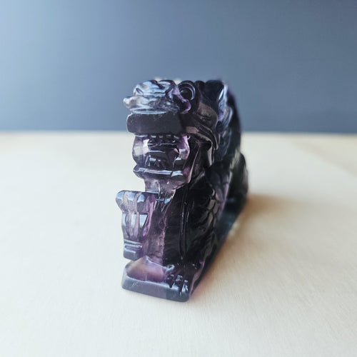 Rainbow Fluorite Dragon | 294gms