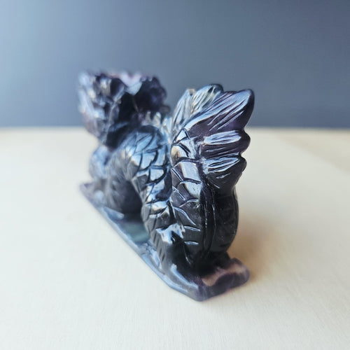 Rainbow Fluorite Dragon | 294gms