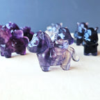 Rainbow Fluorite Horse | The Prosperity Keeper