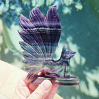 Rainbow Fluorite Nine Tail Fox | Rainbow Evolution