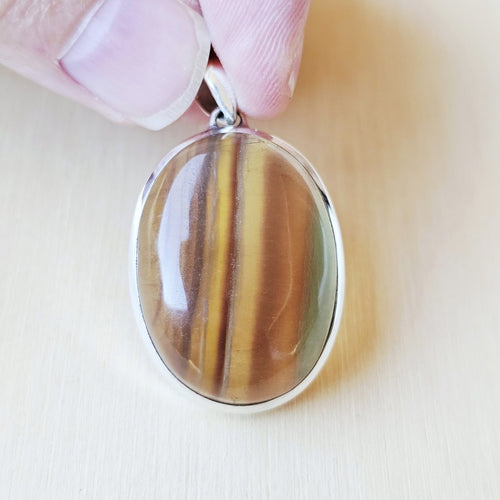 Rainbow Fluorite Pendant | Calm & Aligned