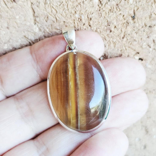 Rainbow Fluorite Pendant | Calm & Aligned