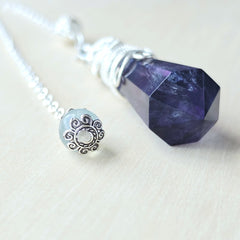 Rainbow Fluorite Pendulum | Intuitive Work