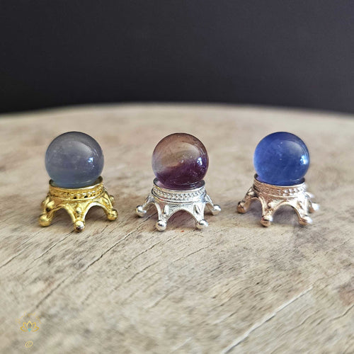 Rainbow Fluorite Tiny Spheres