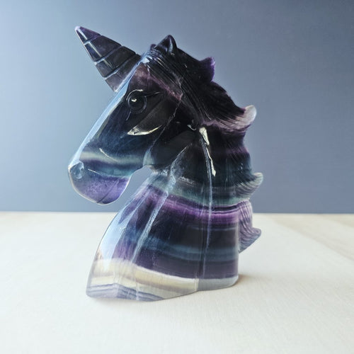 Rainbow Fluorite Unicorn | Enchanted Unicorn
