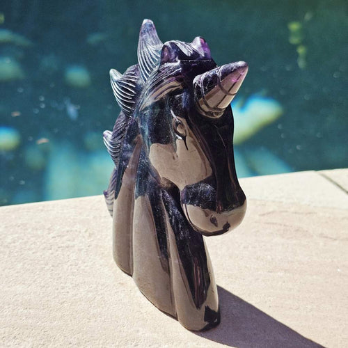 Rainbow Fluorite Unicorn | Starlight Unicorn