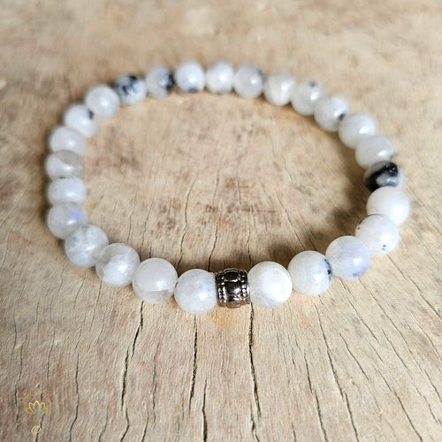 Rainbow Moonstone Bracelet | Celestial Dance