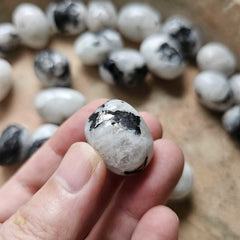 Rainbow Moonstone Tumbled Stones