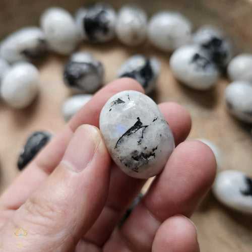 Rainbow Moonstone Tumbled Stones