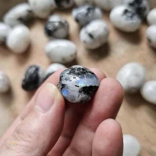 Rainbow Moonstone Tumbled Stones