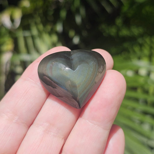 Rainbow Obsidian Hearts | Cosmic Pairing