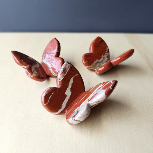 Red Jasper Butterfly | Earthfire Guardian