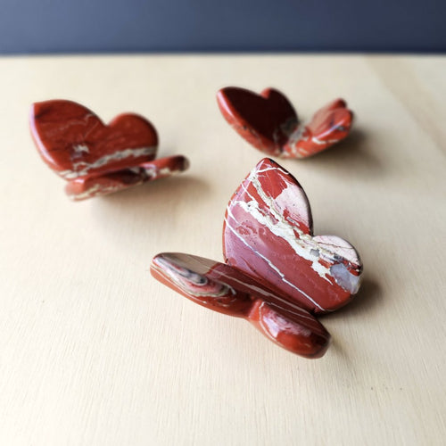 Red Jasper Butterfly | Earthfire Guardian