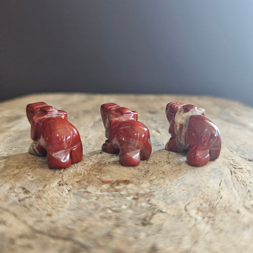 Red Jasper | Mini Elephants