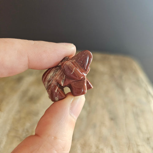 Red Jasper | Mini Elephants