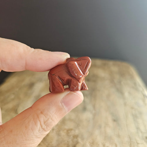 Red Jasper | Mini Elephants