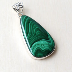 Malachite Pendant | Current Of The Heart